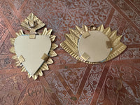 Lot de 2 miroirs en laiton, fabrication artisanale à Marrakech (lot n5)