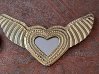 Lot de 2 miroirs en laiton, fabrication artisanale à Marrakech (lot n7)