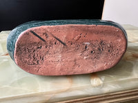 Superbe vase en céramique émaillée, fabrication artisanale à Marrakech