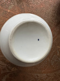 Elégant trio cafetière/sucrier/pot à lait porcelaine COCEMA de Fès, Maroc