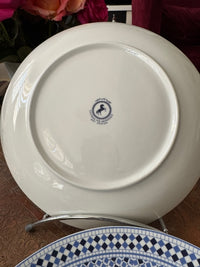 Lot de 6 assiettes 26 cm COCEMA de Fès, Maroc