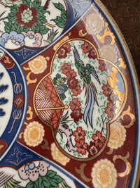 Lot de 6 assiettes à dessert 20 cm porcelaine COCEMA de Fès, Maroc, décor "Taous"