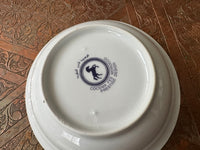 Lot de 2 coupelles en porcelaine COCEMA de Fès, Maroc, décor "Taous" (M1)