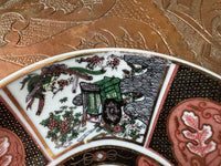 Lot de 3 tasses à espresso en porcelaine COCEMA de Fès, Maroc, décor "Taous"