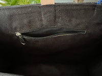 Sac ethnique d'inspiration berbère du Maroc, bleu et vert
