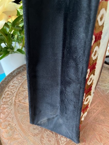 Sac ethnique d'inspiration berbère du Maroc, motif fleuri