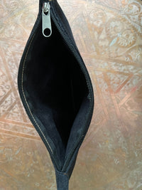 Pochette ethnique d'inspiration Masaï, fabriquée au Maroc