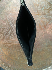 Pochette ethnique d'inspiration Berbère, fabriquée au Maroc