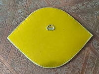 Lot de 2 miroirs oeil en laiton, fabrication artisanale à Marrakech