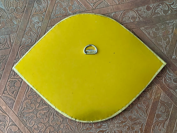 Lot de 2 miroirs oeil en laiton, fabrication artisanale à Marrakech