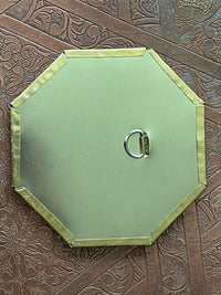 Lot de 3 miroirs en laiton martelé, fabrication artisanale à Marrakech