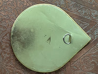 Lot de 3 miroirs en laiton poinçonné, fabrication artisanale à Marrakech