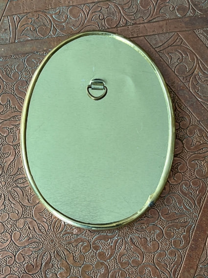 Lot de 3 miroirs en laiton, fabrication artisanale à Marrakech, Maroc