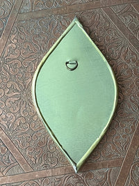 Lot de 3 miroirs en laiton, fabrication artisanale à Marrakech, Maroc
