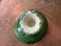 Coupe à fruits Tamegroute, taille moyenne, fabrication artisanale au Maroc